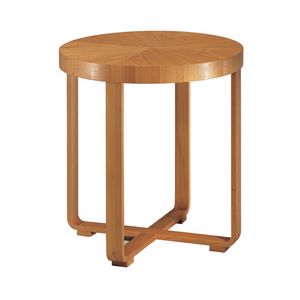Remo 5645, Tavolino rotondo in legno