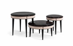 Zoe 0546 Chlo 0547 Jade 0548, Eleganti tavolini in legno