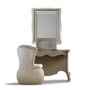 City Art. C22301, Toilette in legno con specchio
