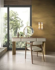 Glamis toilette, Toilette con cassetto e specchio tondo