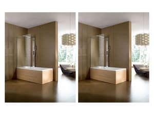 Era Box 170x70 - 170x75, Vasca da bagno moderna, varie finiture, per area benessere