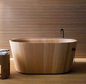 Ofur, Vasca bagno in legno, in stile giapponese