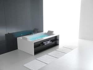Sensual 190, Vasca da bagno moderna, vari colori, per area benessere
