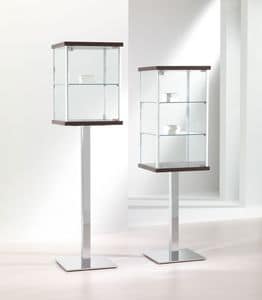 ALLdesign 2/PF - 3/PF, Vetrine cristallo, Vetrine espositive, Espositori Negozi, Stands, Esposizioni