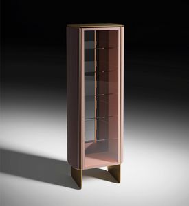 Dobos Cupboard Display Art. EDO010 - EDO011, Vetrina dall'aspetto moderno ed imponente