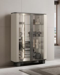 PERLA vetrina a 2 ante, Vetrina per ambienti raffinati