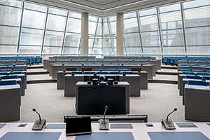 Sala 1 del Consiglio d'Europa - Strasburgo