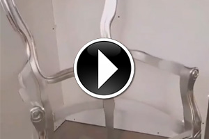 Applicazione foglia argento